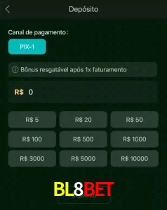 deposits BL8BET